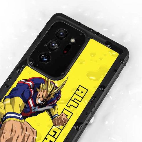 My Hero Academia All Might Season 5 Galaxy Note20 Ultra 5G Waterproof Case